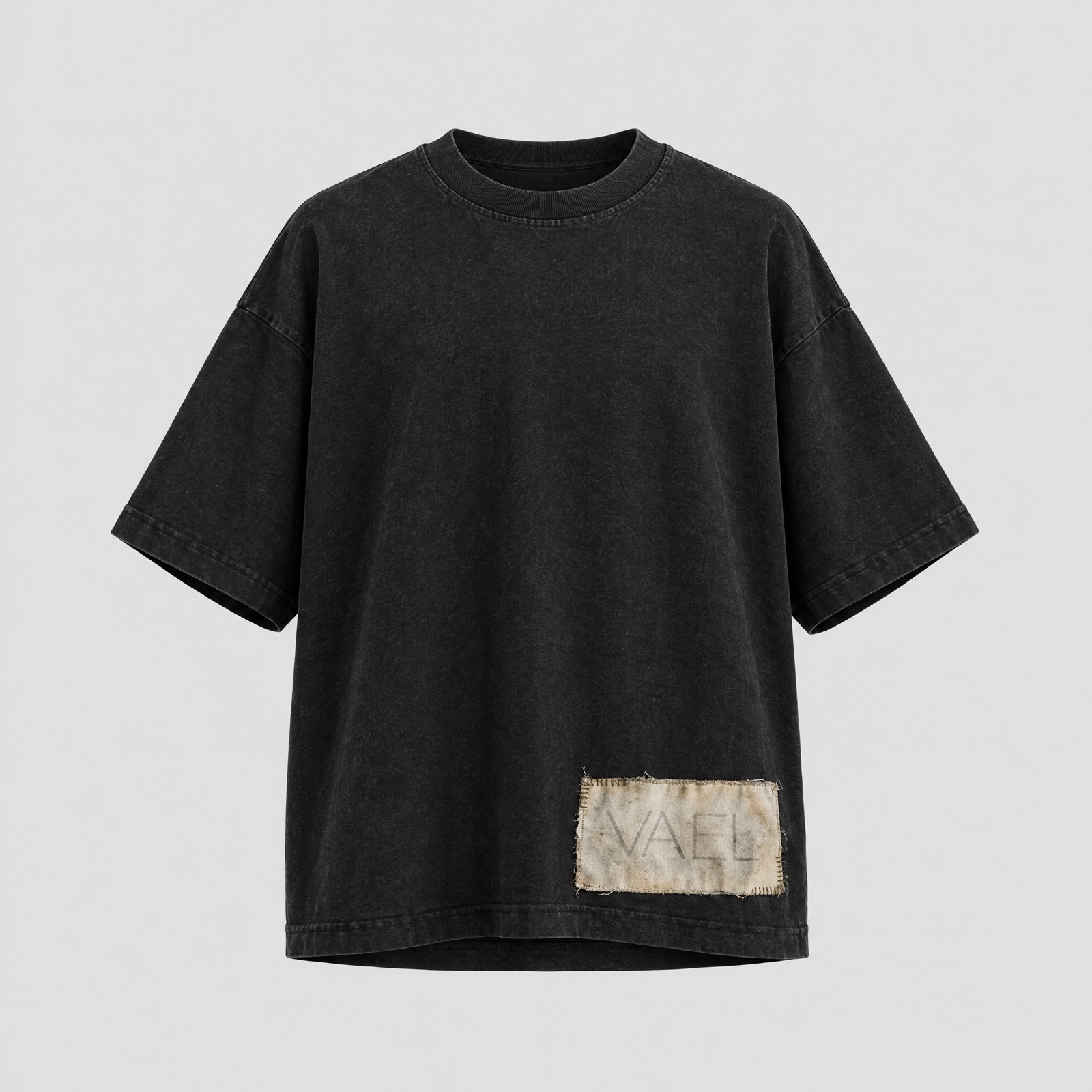 Garment 001 in black, front