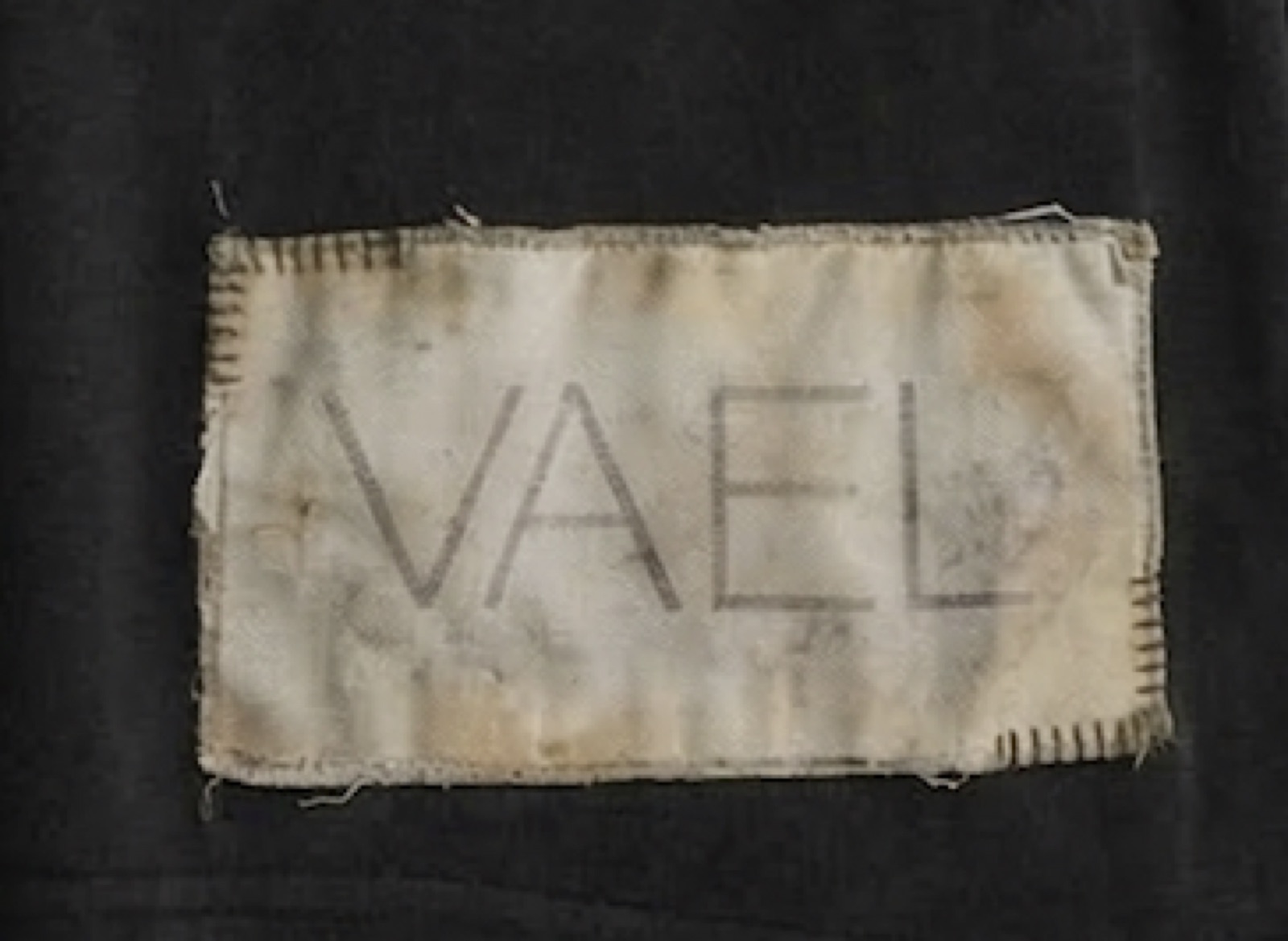 The VAEL patch, stitched by hand